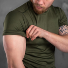 Потоотводящая мужская футболка "Animal" с анатомическим кроем олива размер M - изображение 5