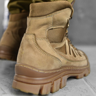 Нубуковые ботинки "Live Bait" с резиновой подошвой койот размер 45 - изображение 4