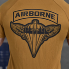 Чоловіча потовідвідна Футболка Airborne Coolmax із принтом койот розмір S - зображення 6