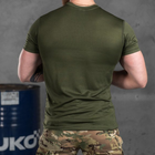Потоотводящая мужская футболка "Animal" с анатомическим кроем олива размер 2XL - изображение 4