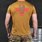 Потоотводящая мужская футболка Odin Medical Coolmax койот размер S - изображение 5