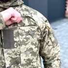 Чоловіча Куртка "М-65" ріп-стоп з капюшоном та липучками для шевронів піксель розмір M - зображення 8