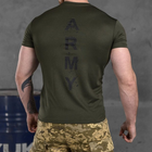 Мужская футболка "Army" CoolPass с сетчатыми вставками олива размер 2XL - изображение 4