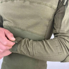 Мужской Убакс с карманами для налокотников / Износостойкая Рубашка олива размер 2XL - изображение 7