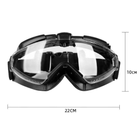 Захисні окуляри IDOGEAR із вентиляцією лінз 22х10 см - зображення 3