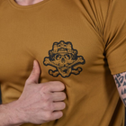 Потоотводящая мужская футболка Odin coolmax с принтом "Panotos" койот размер XL - изображение 6