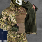 Мужской демисезонный Костюм Куртка с капюшоном + Брюки / Полевая Форма SoftShell мультикам размер XXL - изображение 7