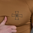 Чоловіча футболка SSO Coolpass з сітчастими вставками койот розмір XL - зображення 6