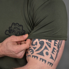 Потовідвідна чоловіча футболка Odin Coolmax із принтом "Game" олива розмір 3XL - зображення 7