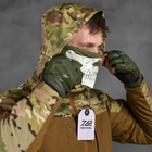 Чоловіча куртка демісезонна ріп-стоп "7.62 tactical combo" зі знімним капюшоном мультикам койот розмір M - зображення 6