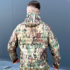 Мужская Стеганая Куртка "Agresor" утепленная пухом / Демисезонный Курточка мультикам размер 3XL - изображение 2