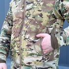 Мужская Демисезонная Куртка "Call Dragon" софтшел с капюшоном и липучками для шевронов мультикам размер 3XL - изображение 4