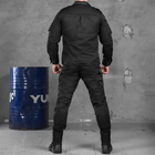 Форма кітель + штани "Security guard" грета чорний розмір XL - зображення 4