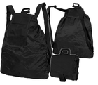 Рюкзак-мішок Mil-Tec Водостійкий Складний 10Л Чорний M-T (4046872355714) - зображення 1