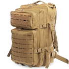 Рюкзак тактический штурмовой объем 40 лит материал CORDURA® песочный - изображение 4