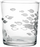 Набір склянок з товстим дном La Porcellana Bianca Babila Риба 350 мл прозорий 6 шт (P401000016) - зображення 1