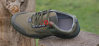 Кросівки чоловічі хакі зелені літні сітка тактичні 45 р. (29 см) дуже зручні Код: 3208 - зображення 5