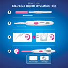 Тест на овуляцію, Clearblue, 10 шт., 1 уп. - зображення 4
