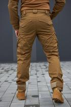 Чоловічий Костюм Убакс з липучками для шевронів + Штани kayman з посиленими колінами койот 54 - зображення 12
