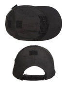 Бейсболка Mil-Tec Утепленная One size Черная BASEBALL CAP SOFTSHELL SCHWARZ (12317502) M-T - изображение 2