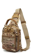 Сумка-рюкзак тактическая однолямочная Мультикам ZE0147 Laser - изображение 1