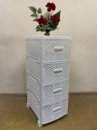 Комод пластиковий 4 ящики ROTANGE білий (91х37,5х46см) Консенсус