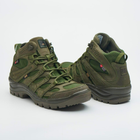 Берцы демисезонные тактические ботинки PAV 507 хаки олива кожаные с мембраной Winterfrost 43 - изображение 6