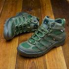 Берці демісезонні тактичні черевики PAV 507 олива хакі шкіряні з мембраною Winterfrost 45 - зображення 8