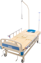 Медичне ліжко MED1 з туалетом та функцією бокового перевороту для тяжкохворих (MED1-H05 стандартне) - зображення 3