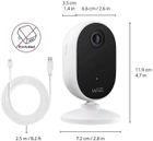 Kamera IP WIZ Indoor Camera WiFi 1080 p (8720169072039) - obraz 4
