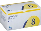 Иглы для инсулиновых ручек "Novofine" 8 мм (30G x 0,3 мм), 100 шт. - изображение 1