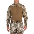 Сорочка тактична під бронежилет 5.11 Tactical GEO7™ Rapid Half Zip Shirt XL Terrain - зображення 1