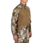 Сорочка тактична під бронежилет 5.11 Tactical GEO7™ Rapid Half Zip Shirt XL Terrain - зображення 3