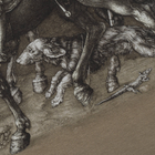 Футболка з малюнком «Лицар, смерть і диявол» S Olive Drab - зображення 6