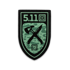 Нашивка 5.11 Tactical Crossed Blade Axe Patch