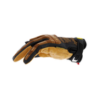 Рукавички тактичні Mechanix M-Pact® Leather Fingerless Framer Gloves S Brown - зображення 3