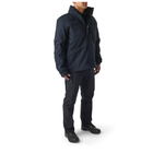 Куртка тактическая демисезонная 5.11 Tactical 3-in-1 Parka 2.0 2XL Dark Navy - изображение 6