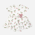 Дитяче боді-сукня для новонароджених дівчаток Nicol 204159 56 см Біле (5905601021568) - зображення 1