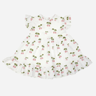 Дитяча сукня для дівчинки Nicol 204167 68 см Біла (5905601021681) - зображення 1
