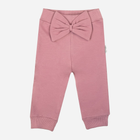 Spodnie dresowe dziecięce dla dziewczynki Nicol 204275 62 cm Wrzosowe (5905601023227) - obraz 1