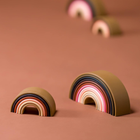 Zabawka edukacyjna Dena Rainbow Diversity 10 elementów (8437017525585) - obraz 4