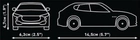 Klocki konstrukcyjne Cobi Maserati Levante Trofeo 106 elementów (5902251245030) - obraz 3