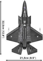 Klocki konstrukcyjne Cobi Armed Forces Samolot myśliwski F-35A Lightning II Poland 580 elementów (5902251058326) - obraz 7