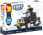 Klocki konstrukcyjne Dromader SWAT samochód 206 elementów (6900360235040) - obraz 1