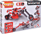 Klocki konstrukcyjne Engino Inventor 16 modeli bikes 234 elementy (5291664001303) - obraz 1