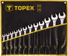Набор ключей комбинированных TOPEX 13 - 32 мм 12 шт CrV (35D758) (5902062357588)