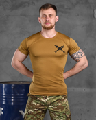 Тактична футболка потоотводяща odin mina кайот XXXL - зображення 1