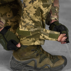 Тактичні чоловічі Штани з відсіками для наколінників / Міцні Брюки ріп-стоп піксель розмір M - зображення 8