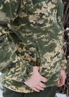 Фліска чоловіча військова Кіраса тканина преміум якості Polartec колір піксель розмір L (50-52) 4141-1 - зображення 5