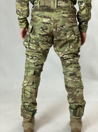 Військові штурмові брюки Tactic Ріп-стоп, (тактичні штани з наколінниками) мультикам 52 - изображение 2
